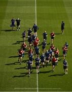 20 April 2018; A general view during the Leinster Rugby captain's run at the Aviva Stadium in Dublin. Photo by Sam Barnes/Sportsfile