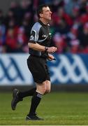 24 March 2018; Referee Paud O'Dwyer during the AIB GAA Hurling All-Ireland Senior Club Championship Final replay match between Cuala and Na Piarsaigh at O'Moore Park in Portlaoise, Laois. Photo by Piaras Ó Mídheach/Sportsfile
