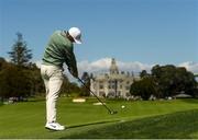 20 April 2018; Rory McIlroy of Northern Ireland takes his second shot on the ninth hole during the JP McManus Pro-Am Launch at Adare Manor in Adare, Co. Limerick. Photo by Eóin Noonan/Sportsfile