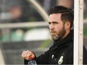 20 March 2018; Manager of Shamrock Rovers Stephen Bradley prior to the SSE Airtricity League Premier Division match between Shamrock Rovers and Limerick at Tallaght Stadium in Dublin. Photo by Harry Murphy/Sportsfile