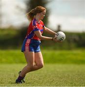 20 April 2018; Kayleigh McGlashan of ISK, Killorgin, Kerry during the Lidl All Ireland Post Primary School Junior A Final match between ISK, Killorgin, Kerry and Loreto, Cavan at St. Rynagh's in Banagher, Co. Offaly. Photo by Matt Browne/Sportsfile