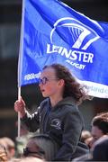21 April 2018; A young supporter awaits the arrival of the Leinster team prior to the European Rugby Champions Cup Semi-Final match between Leinster Rugby and Scarlets at the Aviva Stadium in Dublin. Photo by Sam Barnes/Sportsfile