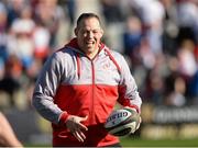21 April 2018; Ulster Head Coach Jono Gibbes before the Guinness PRO14 Round 17 refixture match between Ulster and Glasgow Warriors at the Kingspan Stadium in Belfast. Photo by Oliver McVeigh/Sportsfile