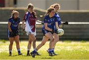 21 April 2018; Tara Murphy of St Brigids, S.S, Killarney during the Lidl All Ireland Post Primary School Junior B Final match between St Brigids, S.S, Killarney and Coláiste Bhaile Chláir, Claregalway, Galway at Mick Neville Park in Rathkeale, Limerick. Photo by Matt Browne/Sportsfile