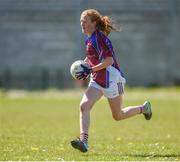21 April 2018; Shauna Brennan of Coláiste Bhaile Chláir, Claregalway during the Lidl All Ireland Post Primary School Junior B Final match between St Brigids, S.S, Killarney and Coláiste Bhaile Chláir, Claregalway, Galway at Mick Neville Park in Rathkeale, Limerick. Photo by Matt Browne/Sportsfile
