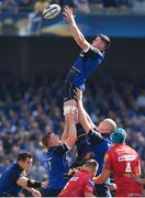 21 April 2018; James Ryan of Leinster during the European Rugby Champions Cup Semi-Final match between Leinster Rugby and Scarlets at the Aviva Stadium in Dublin. Photo by Ramsey Cardy/Sportsfile