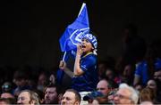 21 April 2018; A Leinster supporter during the European Rugby Champions Cup Semi-Final match between Leinster Rugby and Scarlets at the Aviva Stadium in Dublin. Photo by Sam Barnes/Sportsfile