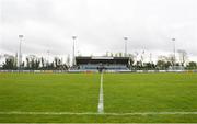 22 April 2018; A general view inside the stadium prior to the FAI Youth Interleague Cup Final match between Mayo Schoolboys & Youths Association Football League and Cork Youth League at Milebush Park in Castlebar, Mayo. Photo by Harry Murphy/Sportsfile