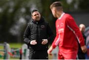 22 April 2018; Cork Youth League manager James Fogarty during the FAI Youth Interleague Cup Final match between Mayo Schoolboys & Youths Association Football League and Cork Youth League at Milebush Park in Castlebar, Mayo. Photo by Harry Murphy/Sportsfile