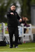 22 April 2018; Cork Youth League manager James Fogarty during the FAI Youth Interleague Cup Final match between Mayo Schoolboys & Youths Association Football League and Cork Youth League at Milebush Park in Castlebar, Mayo. Photo by Harry Murphy/Sportsfile