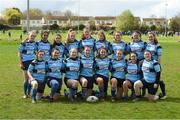 22 April 2018; The MU Barnhall squad before the 18s Shield match between Dundalk and MU Barnhall at Navan RFC in Meath. Photo by Matt Browne/Sportsfile