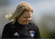 22 April 2018; Armagh joint-manager Lorraine McCaffrey during the Lidl Ladies Football National League Division 2 semi-final match between Tipperary and Armagh at Coralstown Kinnegad GAA in Kinnegad, Westmeath. Photo by Piaras Ó Mídheach/Sportsfile