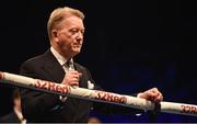 21 April 2018; Promoter Frank Warren in attendance at the Boxing in SSE Arena Belfast event in Belfast. Photo by David Fitzgerald/Sportsfile