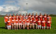22 April 2018; The Armagh squad before the Lidl Ladies Football National League Division 2 semi-final match between Tipperary and Armagh at Coralstown Kinnegad GAA in Kinnegad, Westmeath. Photo by Piaras Ó Mídheach/Sportsfile