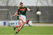 22 April 2018; Aileen Gilroy of Mayo during the Lidl Ladies Football National League Division 1 semi-final match between Cork and Mayo at St Brendan's Park in Birr, Offaly. Photo by Ramsey Cardy/Sportsfile