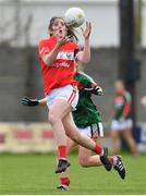 22 April 2018; Ciara O’Sullivan of Cork during the Lidl Ladies Football National League Division 1 semi-final match between Cork and Mayo at St Brendan's Park in Birr, Offaly. Photo by Ramsey Cardy/Sportsfile