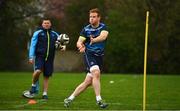 24 April 2018; Peadar Timmins during Leinster Rugby squad training at Rosemount in UCD, Dublin. Photo by Brendan Moran/Sportsfile