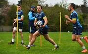 24 April 2018; James Lowe, centre, passes to team-mate Jamison Gibson-Park during Leinster Rugby squad training at Rosemount in UCD, Dublin. Photo by Brendan Moran/Sportsfile
