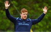 24 April 2018; Peadar Timmins during Leinster Rugby squad training at Rosemount in UCD, Dublin. Photo by Brendan Moran/Sportsfile