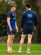 24 April 2018; Garry Ringrose, left, and Tom Daly during Leinster Rugby squad training at Rosemount in UCD, Dublin. Photo by Brendan Moran/Sportsfile