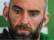 24 April 2018; John Muldoon during a Connacht Rugby press conference at the Sportsground in Galway. Photo by Eóin Noonan/Sportsfile
