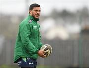 24 April 2018; Pita Ahki during Connacht Rugby squad training at the Sportsground in Galway. Photo by Eóin Noonan/Sportsfile