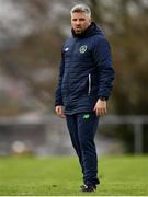 24 April 2018; Head Coach of Ireland - College & Universities Ian Yelverton during the College & Universities Friendly match between Irish Defence Forces and Ireland at Collins Barracks in Cork. Photo by Harry Murphy/Sportsfile