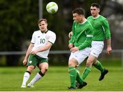 24 April 2018; Georgie Poynton of Ireland - College & Universities in action during the College & Universities Friendly match between Irish Defence Forces and Ireland at Collins Barracks in Cork. Photo by Harry Murphy/Sportsfile