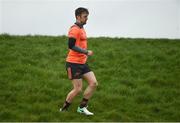 24 April 2018; Darren Sweetnam makes his way out for Munster Rugby squad training at the University of Limerick in Limerick. Photo by Diarmuid Greene/Sportsfile