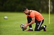 24 April 2018; Conor Murray during Munster Rugby squad training at the University of Limerick in Limerick. Photo by Diarmuid Greene/Sportsfile