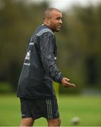 24 April 2018; Simon Zebo during Munster Rugby squad training at the University of Limerick in Limerick. Photo by Diarmuid Greene/Sportsfile