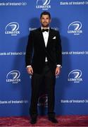 24 April 2018; On arrival at the Leinster Rugby Awards Ball is Rob Kearney. The Awards, taking place at the InterContinental Dublin and MC’d by Darragh Maloney, were a celebration of the 2017/18 Leinster Rugby season to date and over the course of the evening Leinster Rugby acknowledged the contributions of retirees Isa Nacewa, Richardt Strauss and Jamie Heaslip as well as presenting Leinster Rugby caps to departees Jordi Murphy, Cathal Marsh and Peadar Timmins. Former Leinster and Ireland player Paul McNaughton was inducted into the Guinness Hall of Fame. Some of the other Award winners on the night included; Blackrock College (Deep River Rock School of the Year), Hugh Woodhouse, Mullingar RFC (Beauchamps Contribution to Leinster Rugby Award), MU Barnhall RFC (CityJet Senior Club of the Year), Gorey Community School (Irish Independent Development School of the Year Award), Wicklow RFC (Bank of Ireland Junior Club of the Year) and Nora Stapleton (Energia Women’s Rugby Award). Photo by Ramsey Cardy/Sportsfile