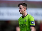 24 April 2018; A dejected Stephen Meaney of Drogheda United during the EA SPORTS Cup Second Round match between Shelbourne and Drogheda United at Tolka Park in Dublin. Photo by Eóin Noonan/Sportsfile