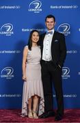 24 April 2018; On arrival at the Leinster Rugby Awards Ball are Eunice Lau and Conor Sharkey. The Awards, taking place at the InterContinental Dublin and MC’d by Darragh Maloney, were a celebration of the 2017/18 Leinster Rugby season to date and over the course of the evening Leinster Rugby acknowledged the contributions of retirees Isa Nacewa, Richardt Strauss and Jamie Heaslip as well as presenting Leinster Rugby caps to departees Jordi Murphy, Cathal Marsh and Peadar Timmins. Former Leinster and Ireland player Paul McNaughton was inducted into the Guinness Hall of Fame. Some of the other Award winners on the night included; Blackrock College (Deep River Rock School of the Year), Hugh Woodhouse, Mullingar RFC (Beauchamps Contribution to Leinster Rugby Award), MU Barnhall RFC (CityJet Senior Club of the Year), Gorey Community School (Irish Independent Development School of the Year Award), Wicklow RFC (Bank of Ireland Junior Club of the Year) and Nora Stapleton (Energia Women’s Rugby Award). Photo by Ramsey Cardy/Sportsfile