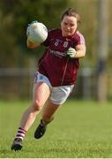 22 April 2018; Nicola Ward of Galway during the Lidl Ladies Football National League Division 1 semi-final match between Dublin and Galway at Coralstown Kinnegad GAA in Kinnegad, Westmeath. Photo by Piaras Ó Mídheach/Sportsfile