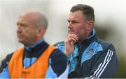 22 April 2018; Dublin manager Mick Bohan, right, and Ken Robinson, strength and conditioning coach, during the Lidl Ladies Football National League Division 1 semi-final match between Dublin and Galway at Coralstown Kinnegad GAA in Kinnegad, Westmeath. Photo by Piaras Ó Mídheach/Sportsfile