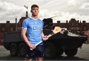26 April 2018; Chris Crummy of Dublin in attendance at the Leinster GAA Senior Hurling Championship 2018 Launch at McKee Barracks in Cabra, Dublin. Photo by Seb Daly/Sportsfile