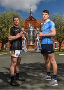 26 April 2018; Eoin Murphy of Kilkenny, left, and Chris Crummy of Dublin in attendance at the Leinster GAA Senior Hurling Championship 2018 Launch, at McKee Barracks in Cabra, Dublin. Photo by Seb Daly/Sportsfile