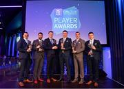 21 April 2018; Na Piarsaigh players with their awards at the AIB GAA Club Player Awards at Croke Park in Dublin. Photo by Eóin Noonan/Sportsfile