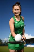 30 April 2018; Ireland U16 hockey player Ellen Curran pictured at the Eugene F Collins & Hockey Ireland sponsorship announcement at UCD in Belfield, Dublin. Photo by David Fitzgerald/Sportsfile