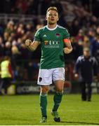 27 April 2018; Conor McCormack of Cork City celebrates following the SSE Airtricity League Premier Division match between Cork City and Dundalk at Turner's Cross, in Cork. Photo by Eóin Noonan/Sportsfile