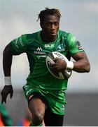 28 April 2018; Niyi Adeolokun of Connacht during the Guinness PRO14 Round 21 match between Connacht and Leinster at the Sportsground in Galway. Photo by Brendan Moran/Sportsfile