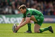 28 April 2018; Jack Carty of Connacht during the Guinness PRO14 Round 21 match between Connacht and Leinster at the Sportsground in Galway. Photo by Brendan Moran/Sportsfile