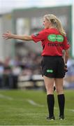 28 April 2018; Assistant referee Joy Neville during the Guinness PRO14 Round 21 match between Connacht and Leinster at the Sportsground in Galway. Photo by Brendan Moran/Sportsfile