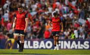 22 April 2018; Peter O'Mahony, left, and Conor Murray of Munster after the European Rugby Champions Cup semi-final match between Racing 92 and Munster Rugby at the Stade Chaban-Delmas in Bordeaux, France. Photo by Brendan Moran/Sportsfile