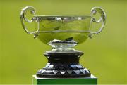 29 April 2018; A general view of the cup before the FAI Youth Cup Final between Tramore AFC and St Kevin's Boys at Ozier Park in Waterford. Photo by Piaras Ó Mídheach/Sportsfile