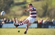 29 April 2018; Will Canavan of Tullow RFC during the Bank of Ireland Provincial Towns Cup Final match between Tullow RFC and Enniscorthy RFC, at Wicklow RFC, Wicklow. Photo by Matt Browne/Sportsfile