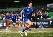 28 April 2018; Joey Carbery of Leinster ahead of the Guinness PRO14 Round 21 match between Connacht and Leinster at the Sportsground in Galway. Photo by Ramsey Cardy/Sportsfile
