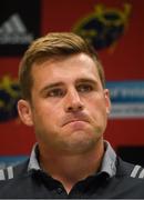 30 April 2018; CJ Stander during a Munster Rugby Press Conference at University of Limerick, Co Limerick. Photo by Piaras Ó Mídheach/Sportsfile