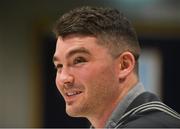 30 April 2018; Sam Arnold during a Munster Rugby Press Conference at University of Limerick, Co Limerick. Photo by Piaras Ó Mídheach/Sportsfile